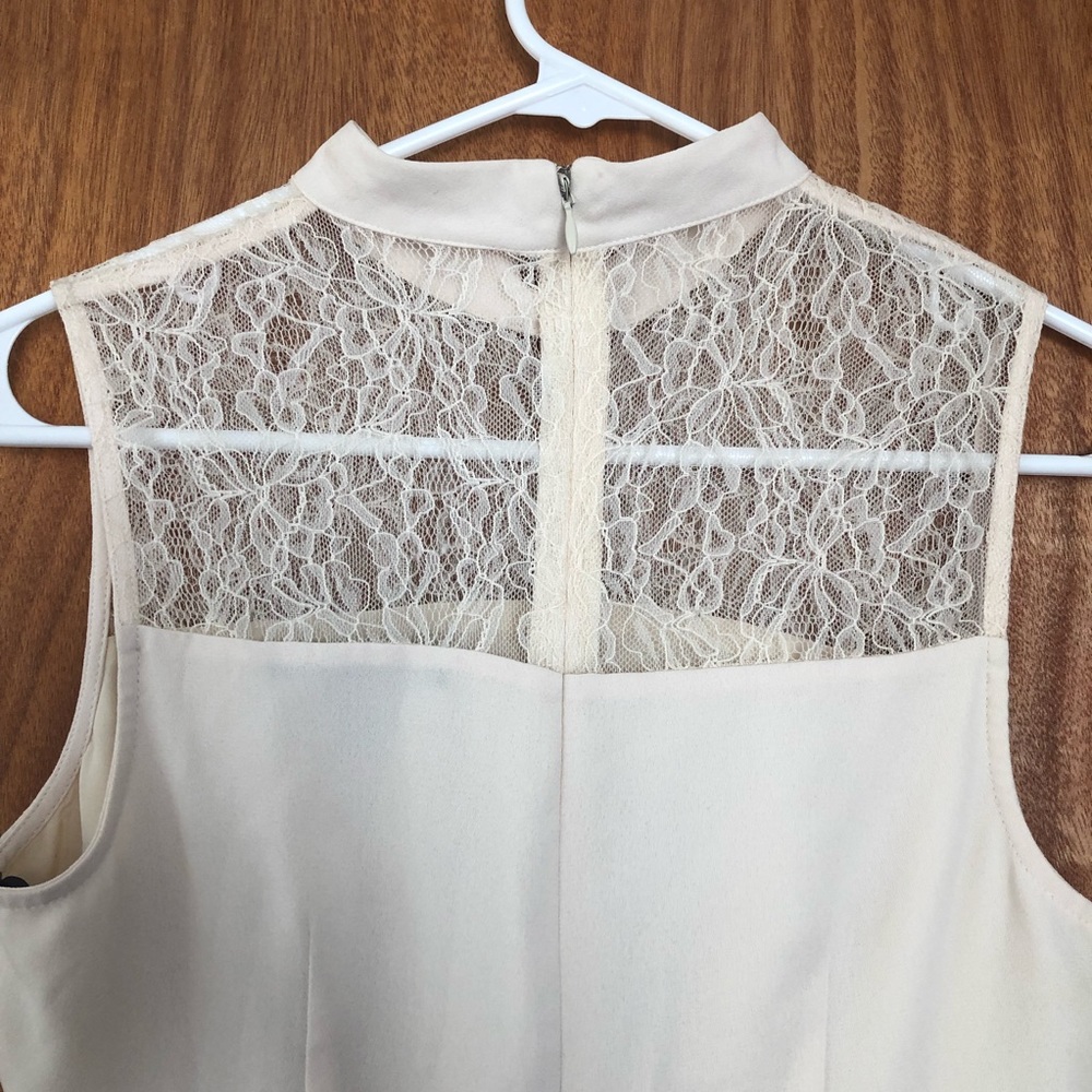 • 2/$10 • Forever 21 Cream and Lace Dress - Picture 7 of 8